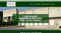 Desktop Screenshot of metrorealtyservices.com